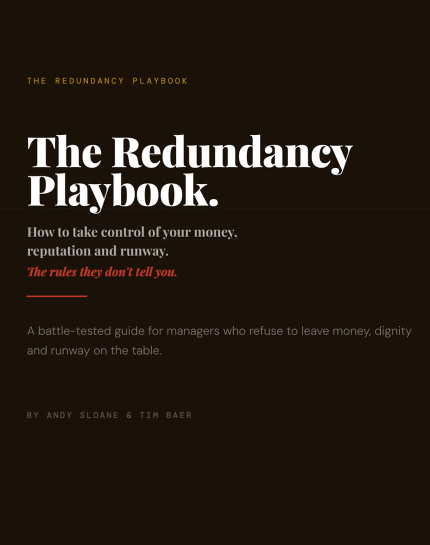 The Redundancy Playbook